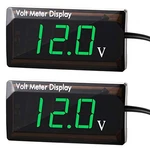 Pieces Dc 4 To 28V Car Digital Voltmeter 12V Voltage Audio Gauge Led. Fixed Price $25.79.