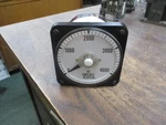 Asco Ac Ampmeter AB-40P Input: 0-5A Range: 0-4000V Used. Fixed Price $50.00.