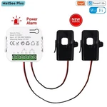 Tuya Wifi Smart Energy Meter AC100-240V Ct Clamp App Control 80A Power Monitor. Fixed Price $31.99.