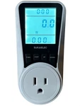 Suraielec Digital Energy Watt Meter Plug Model UPWMA01A 120V 60HZ 15A White. Fixed Price $12.99.