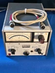 Vtg Hp 431B Meter W/ Cable Powers -not Tested Beyond As-is. Fixed Price $49.00.