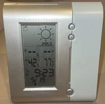 Oregon Scientific Weather Station Model #BAR608HGA For Desk/wall-works Great-euc. Fixed Price $23.44.