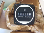 Aw Haydon Synchronous Motor Hours & Tenths Panel Meter Nos #A42110-127. Fixed Price $30.00.