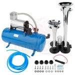 4 Trumpet Air Horn Compressor Tank Gauge Kit 1.6GAL 150PSI For Train Truck. Fixed Price $100.09.