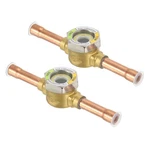 2PCS Sight Glass 3/8 X Sweat Universal Liquid Moisture Indicator Soldering. Fixed Price $28.00.