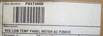 Red Lion Temp Panel Meter, PAXT0000, New (I3). Fixed Price $355.90.