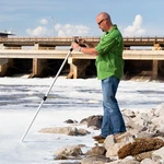 Global Water Probe Hand-held Flowmeter 3 To 6 Expandable. Fixed Price $1732.00.