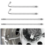 4 Pcs Dual Wheel Valve Extenders Tire Extension Stem 7" 12" For Rv Truck Campers. Fixed Price $15.98.