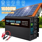 16000W Car Power Inverter Dc 12V To Ac 110V Pure Sine Wave Solar Converter Lcd. Fixed Price $132.99.