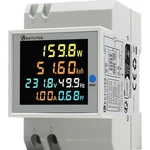 Single Phase Energy Meter Din Rail Electricity Monitor Ac 40300V 100A 110V. Fixed Price $43.15.