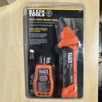 Klein Tools ET310 Circuit Breaker Finder Visual & Audible Indicator Orange Black. Fixed Price $31.99.