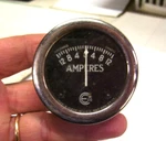 Cemco Gauge Amperes Ammeter Amps Clark Electric Co., Pat. 1917. Fixed Price $23.58.