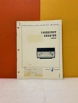 Hp 05382-90008 Frequency Counter 5382A Operating And Service Manual. Fixed Price $39.99.