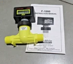 Blue-white RB-750MI-GPM1 3-30 Gpm, 3/4'' Mnpt Paddlewheel Flowmeter F-1000 *new*. Fixed Price $319.99.