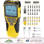 Cable Tester Kit With Remote For Voice, Data, And Video Connection Testing. Fixed Price $330.11.