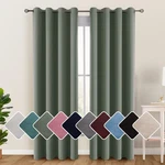 Blackout Room Darkening Window Curtains Insulated Thermal Grommet Panels. Fixed Price $21.49.