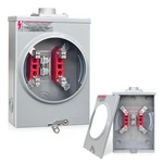 125 Amp Meter Socket, 4 Jaw Base 600V Phase 3 Wire Ringl.... Fixed Price $84.14.