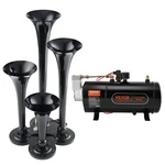Vevor Train Horns Kit 4 Trumpet Air 120 Psi Compressor 0.8 Gal Tank. Fixed Price $89.90.