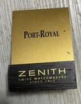 Zenith Vintage Port Royal Model Showcase Display. Fixed Price $115.08.