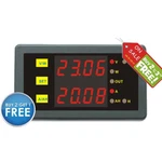Solar Battery Monitor Dc 5-40V 0-50A Voltmeter Ammeter Auto Car Rv Boat Motor. Fixed Price $40.00.