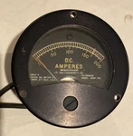 200R762 Dc Amperes 0-200 1/2" Round Jr Hollingsworth Co.. Fixed Price $25.82.