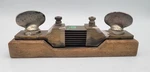 Weston 500A,50MV Drop Shunt Wood Base Vintage Radio/electronics/ham. Fixed Price $16.00.