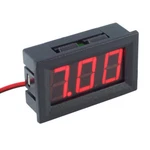 4.5-30V Dc Two-wire 0.56" Red Panel Mount Led Digital Voltmeter Voltage Us. Fixed Price $9.49.