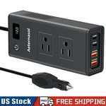 200W Car Power Inverter Dc 12V To Ac 110V 120V Converter Adapter Charger Rv Us. Fixed Price $17.99.