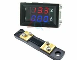Dc 0-100V 50A Digital Led Voltmeter Ammeter Tester W/meter Shunt 12V 24V. Fixed Price $11.99.