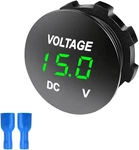 Dc 12-24 Voltmeter Gauge, Mini Digital Display Led Voltage With Ro. Fixed Price $13.22.