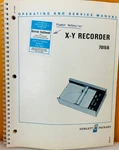 Hp 07015-90002 1979 X-y Recorder Model 7015B Operating & Service Manual.. Fixed Price $39.99.