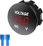 Dc 12-24 Voltmeter Gauge, Mini Digital Display Led Voltage Red. Fixed Price $15.99.