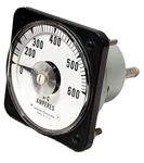 Ge 50-105141-LSSJI Type AB-30 0-600 Ac Ammeter Panel. Fixed Price $79.99.