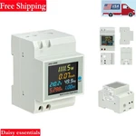 Digital Din Rail Power Meter 40-300V 100A 6-IN-1 Energy Voltage Current Watta.... Fixed Price $25.15.