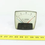 General Electric A-c Amperes Panel Meter 0-20A. Fixed Price $19.99.