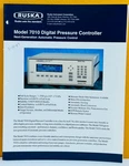 Ruska Instrument 9612-0046 1996 Model 7010 Digital Pressure Controller Catalog.. Fixed Price $49.99.