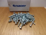 (QTY.50) Fabory 1/4" 2" Hex Head Lag Screw Bolts Zinc Plated Steel 10 Tpi. Fixed Price $13.20.