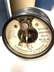 Vintage Weston Sensitrol Relay Model 705 Panel Meter W/ Box M-s-a Co.. Fixed Price $27.50.