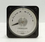 Ge Synchroscope Panel Meter 120V 60HZ AB30 105452AAAA1. Fixed Price $155.00.