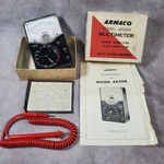 Rare Vtg Armaco AR20A Multimeter Analog W/ Leads Box Manual Mack Canada. Fixed Price $60.12.