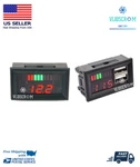 Dc Digital Battery Capacity Indicator Voltmeter Voltage Car Tester Usb. Fixed Price $11.99.