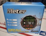 New 3 In 1 Motorcycle Time Temperature Voltage Led Digital Voltmeter Thermometer. Fixed Price $26.00.