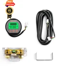 Qwork Battery Monitor Voltmeter Ammeter, Voltage Range 8-80V,0-350A, Black. Fixed Price $60.98.