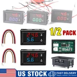 1/2PCS Digital Voltmeter Ammeter Dc 0-100V 10A, Red & Blue Dual Led Display Cars. Fixed Price $8.88.
