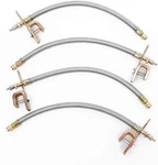 Valve Stem Extension 2/4PCS 7" Braided Tire For Dual Wheel Truck Rv. Fixed Price $17.97.