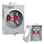 Liubeili 125 Amp Meter Socket, 4 Jaw Base 600V Phase 3 Wire. Fixed Price $35.00.