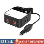 200W Car Power Inverter Dc 12V To Ac 110V Converter Adapter Charger Outlet 4USB. Fixed Price $11.59.
