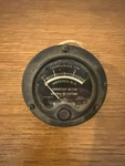 Vintage General Electric Ammeter DW-52 8DW52ABR Amperes Type R.f. Untested. Fixed Price $20.00.
