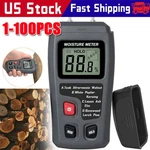 Digital Lcd Moisture Meter Detector Tester Firewood Paper Cardboard. Fixed Price $87.93.