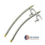 2PCS 9.8" Stainless Steel Dual Tire Valve Stem Extensions For Rv Trailer Truck. Fixed Price $15.74.